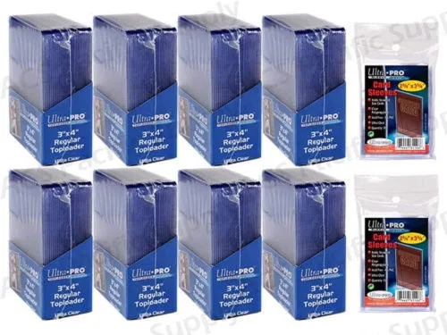 Miniatura 2 de 200 ULTRA PRO compartimiento superior estándar + 200 fundas