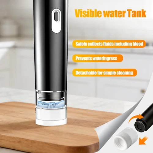 Miniatura 5 de Sellador al vacío compacto para alimentos, máquina selladora al vacío + 30 bolsas de vacío reutilizables, potente sellador de alimentos al vacío
