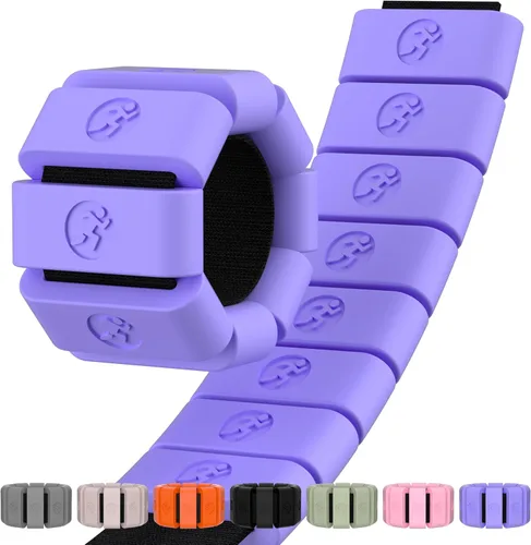 Miniatura 23 de Pesas de muñeca ajustables para mujeres y hombres, pesas de pierna para mujeres de 0.75lb-1lb-1.3lb cada una para caminar, yoga, danza, barre