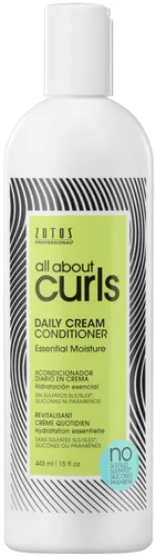 ALL ABOUT CURLS Daily Cream Conditioner | For Curly Hair | Essential Moisture | Strengthens & Softens | 3X Resistance to Breaking | Cruelty Free |