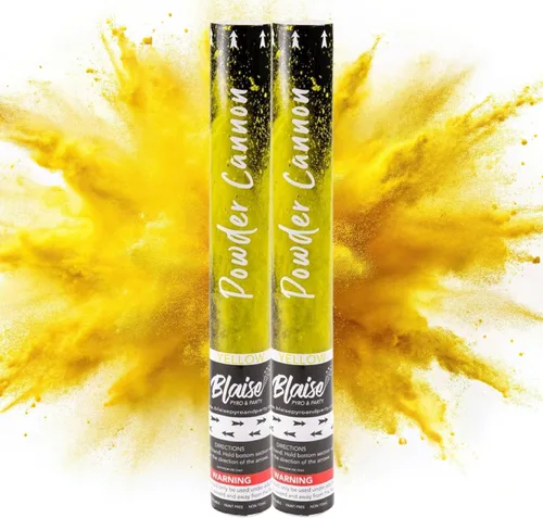 Miniatura 15 de Blaise Pyro & Party - Petardos de polvo púrpura - Cañones de polvo colorido y soluble en agua para revelaciones de género, cumpleaños, bodas y Blanco