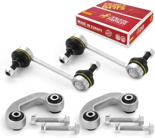 Miniatura 26 de Metrix Premium Piezas de Chasis - Kit de 4 Piezas de Enlace de Barra Estabilizadora Delantera y Trasera Compatible con Mercury Mariner 2009-2011