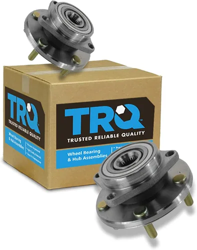 Miniatura 43 de TRQ Juego de buje y rodamiento trasero de 2 piezas compatible con Audi TT 2000-2006 TT Quattro, Volkswagen Beetle 1998-2010, Golf 1998-2005, Jetta