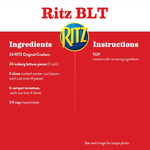 Miniatura 12 de RITZ Galletas originales, tamaño familiar, 3 cajas