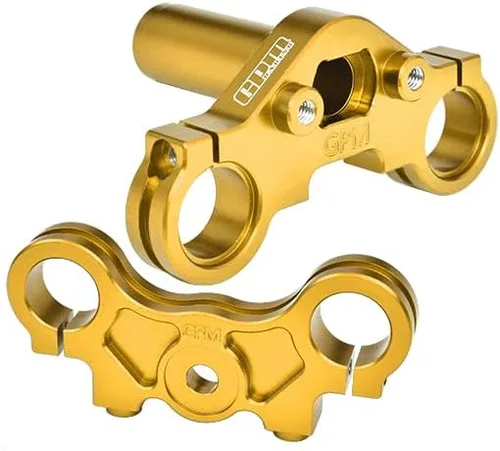 GPM Upgrades - Juego de abrazaderas triples de aluminio 7075 para motocicleta Promoto MX 1/4 RTR FXR (LOS06000)/1/4 Promoto MX motocicleta RTR FXR
