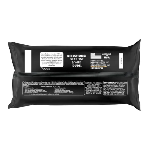 Miniatura 7 de DUDE Wipes Morning Grind Toallitas desechables – Toallitas húmedas extragrandes con aroma a café para adultos, paquete de 3 (144 unidades)