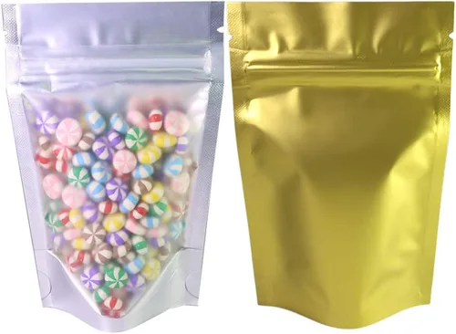 Miniatura 37 de 100 Bolsas de color mate de doble cara que se sostienen en posición vertical