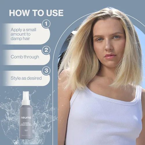 Miniatura 9 de Neuma Neu Repair Leave In Hair Treatment Travel Size Hair Repair Treatment for Damaged Hair - Smooths, Conditions, Shields, Softens, Protects