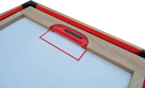 Miniatura 23 de Hathaway Madison - Mesa multijuego 6 en 1 de 54 pulgadas, ideal para salas de juegos familiares, incluye billar, futbolín, hockey deslizante, tenis