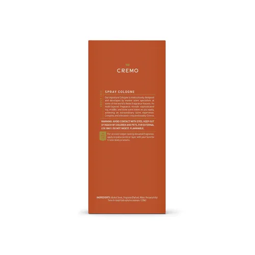 Miniatura 8 de Cremo Colonia para hombres - Espray de colonia Golden Amber para hombre, una combinación de grosella roja, piña, ámbar gris y musgo, fragancias