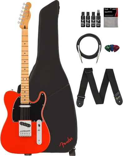 Miniatura 25 de Fender Player II Modified Telecaster - Paquete de ráfaga de 3 tonos con estuche, correa, cable, juego de púas de 3 piezas y kit de limpieza