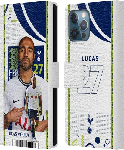 Miniatura 55 de Head Case Designs Officially Licensed Tottenham Hotspur F.C. Cristian Romero 2022/23 First Team Leather Wallet Case Compatible with Apple iPhone 11