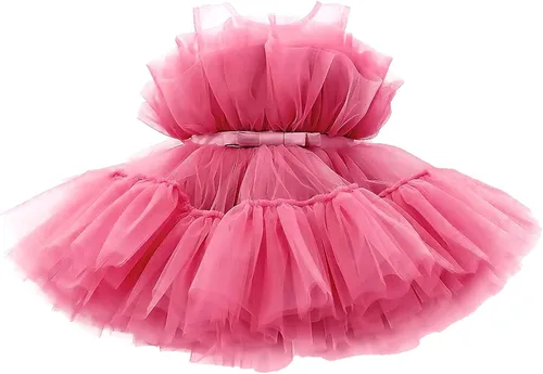 HNXDYY Baby Girl Tulle Dress Baby Birthday Party Dress Tutu Dresses for Toddler Girls