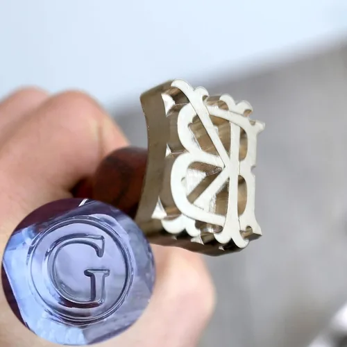 Sello de hielo personalizado, sello de cera para bricolaje, sello de marca de hielo con cabeza de latón extraíble, sello de hielo personalizado de