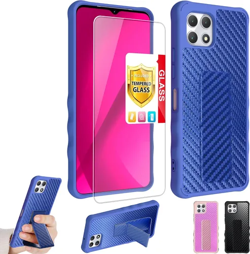 Miniatura 39 de Aroepurt Funda compatible con Gabb Phone 3 Pro Phone Case Stand Cover [Protección gruesa de silicona suave] [Cambio de forma multidireccional 3D]