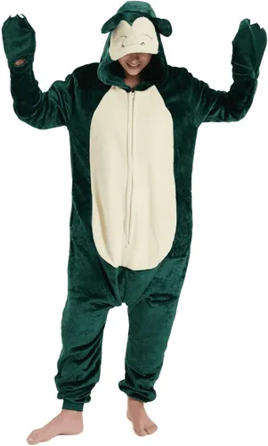 Miniatura 4 de XMiniLife Pijama unisex para adultos, disfraz de Navidad, Halloween