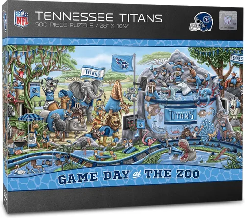 Miniatura 27 de YouTheFan - Rompecabezas NFL Game Day at The Zoo, 500 piezas
