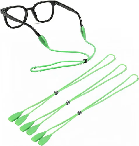 Miniatura 30 de Correa ajustable para gafas, diseño elástico y elástico, adecuado para gafas de miopía, lentes de sol, gafas deportivas
