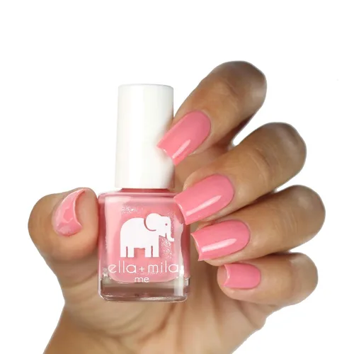 Miniatura 3 de ella+mila Profesional, Secado Rápido, Larga Duración y Resistente a Astillas, Esmaltes de Uñas Me Collection (Cotton Candy - 0.24 fl oz)