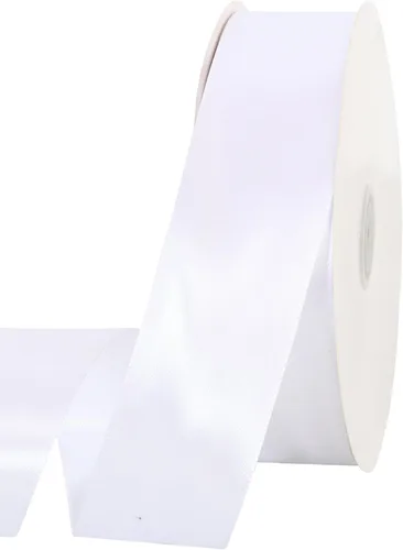 Miniatura 73 de TONIFUL 1-1/2 Pulgadas (40mm) x 100 Yardas de Cinta de Satén Verde Oscuro Ancha de Tela Sólida para Envolver Regalos, Cinta para Silla, Cinta