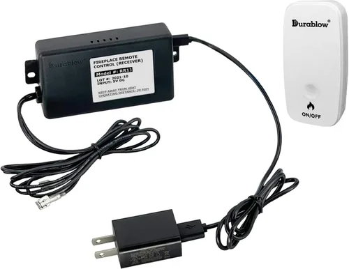 Miniatura 11 de Durablow TR2001 - Kit de control remoto de encendido y apagado para chimenea de gas con válvula Millivolt o módulo de encendido electrónico, caja