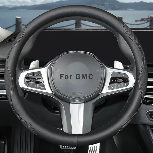 Miniatura 119 de Funda a medida para volante de Acura, transpirable antideslizante, fundas de cuero de doble cara para volante de automóvil, para accesorios de Acura