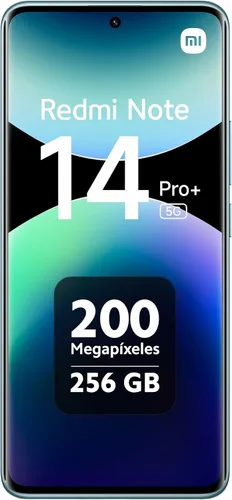 Miniatura 3 de Xiaomi Redmi Note 14 Pro+ Plus 5G + 4G LTE (para Tmobile Mint Tello & Global) (256 GB + 8 GB) NFC 6.67 pulgadas 120Hz 200MP Pro AI Modelo 24115RA8EG