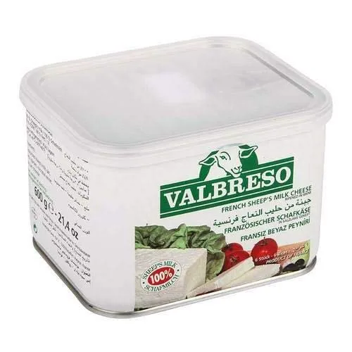 Queso feta francés, lata de fácil apertura, 21.16 oz