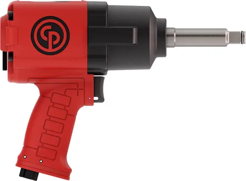 Miniatura 3 de Chicago Pneumatic CP7741-2 Llave de impacto neumática (1/2 pulgada), yunque de extensión de 2 pulgadas, herramienta de reparación y montaje