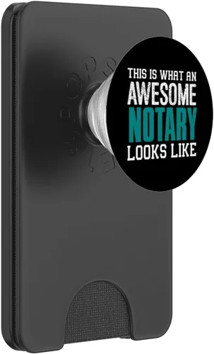 Miniatura 7 de Así es como se ve un notario impresionante Regalo divertido Notario PopSockets Standard PopGrip