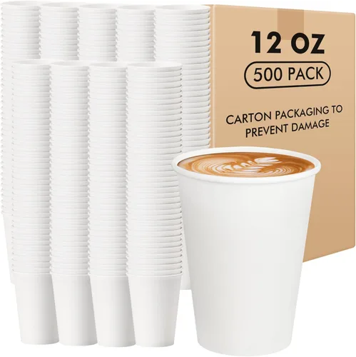 Miniatura 22 de RACETOP Paquete de 300 tazas de café de papel de 3 onzas para baño, vasos desechables para enjuague bucal, vasos de papel pequeños para fiestas