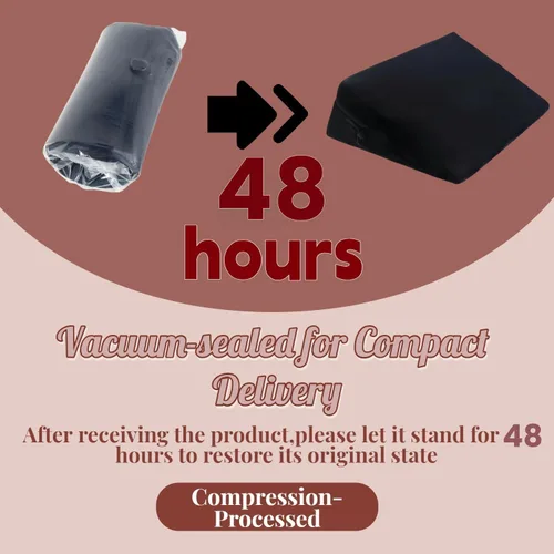 Miniatura 2 de KBYHZ Sex Furniture Almohada de espuma con esposas Posición Cojines Posicionamiento Almohadas Negro