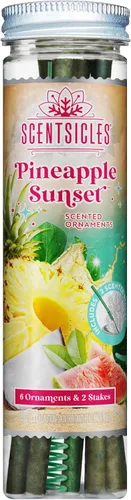Miniatura 8 de Scentsicles - Varillas aromáticas de adorno de otoño y manzanas, 1 botella (6 varillas en total)
