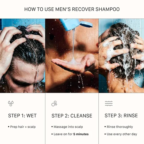 Miniatura 6 de ACTIIV Recover - Tratamiento de champú engrosante para hombres Apoya la apariencia de un cabello más completo y de aspecto más saludable, apoya