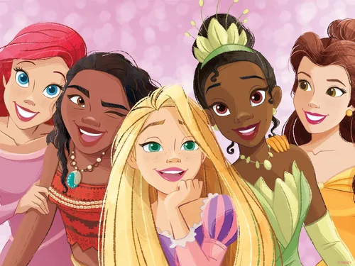 Miniatura 4 de Ceaco - Multipaquete 5 en 1 - Princesas Disney - (2) 300 piezas