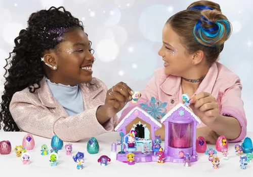 Miniatura 3 de Hatchimals CollEGGtibles, juego de salón con purpurina con 2 exclusivos, para niños de 5 años en adelante