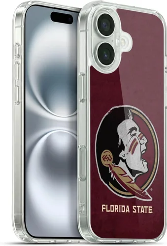 Miniatura 99 de Head Case Designs Funda de gel suave FSU Seminoles de la Universidad Estatal de Florida con licencia oficial compatible con Apple iPhone 13 Pro Max
