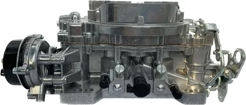 Miniatura 4 de 1806 - Repuesto de carburador de 4 barriles para carburador Thunder AVS 650 CFM con acabado satinado y orificio cuadrado (estrangulador eléctrico)