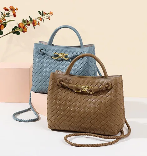 Miniatura 9 de Bolsos Hobo para mujer, bolso de mano tejido, bolso de hombro tejido, bolso cruzado, bolso tejido de moda, bolso de mano 2023