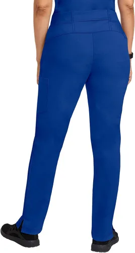 Miniatura 2 de Healing Hands Pantalones quirúrgicos de 6 bolsillos para mujer, etiqueta morada, 9141 Toni con cordón, tela suave y cómoda, Púrpura
