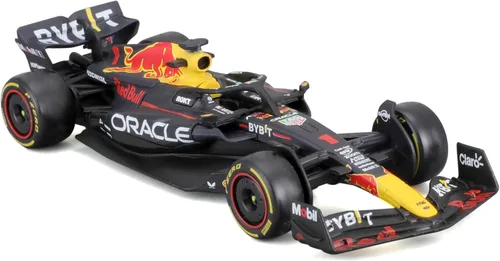 Miniatura 2 de Bburago 1:43 F1 RB19#1 Red Bull Racing Max Verstappen 2023 Champion Die Cast Nuevo Coche de aleación Fórmula 1 1/43 Modelo fundido a presión