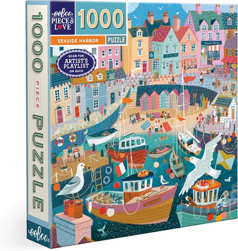Miniatura 11 de eeBoo Rompecabezas de 1000 piezas, rompecabezas de boticario antiguo para adultos, cuadrado de 23 x 23 pulgadas, fabricado con tablero reciclado