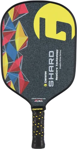 Miniatura 8 de Gamma Made in The USA Pickleball Paddles, NeuCore & Sensa Polycore Technology, Textured Graphite, Honeycomb Grip, USAPA Approved, Additional Power &