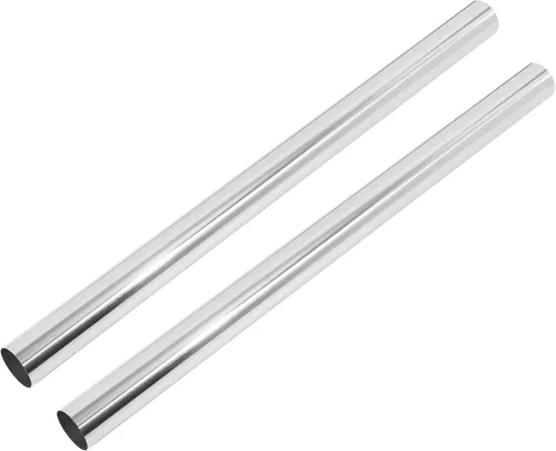 X AUTOHAUX 2 unids recto 2 "OD 30" longitud DIY mandril tubo de escape 2 pulgadas tubo tubo T304 acero inoxidable ajuste universal