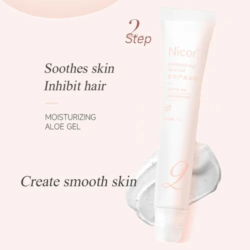Miniatura 4 de Kit de crema depilatoria facial, removedor de vello íntimo/privado, loción de crema depilatoria sin dolor para cara, piernas, brazos, axilas y todo