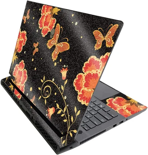 Miniatura 458 de MightySkins - Skin brillante con purpurina para Alienware M17 R3 (2020) y M17 R4 (2021) - Diversión de los años 90 Acabado duradero con purpurina