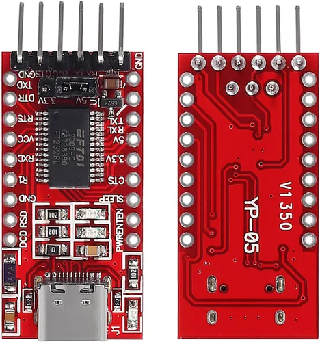 Miniatura 2 de 2 unids FT232RL FTDI USB 3.3 V 5.5 V a TTL módulo adaptador serie para Arduino FT232 Pro Mini puerto Tipo-C USB a TTL 232