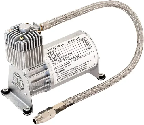 Miniatura 2 de Vixen Horns Compresores de Aire Dobles a Bordo de Servicio Pesado 150 PSI. Reemplazo Universal para Bocina de Tren