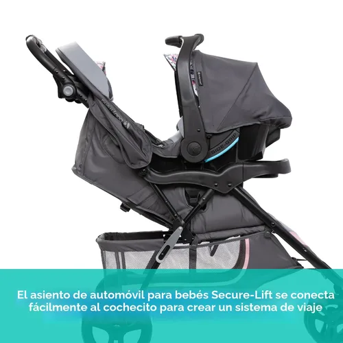 Miniatura 3 de Sistema de viaje Baby Trend EZ Ride SE con asiento de seguridad para bebé, Bluebell