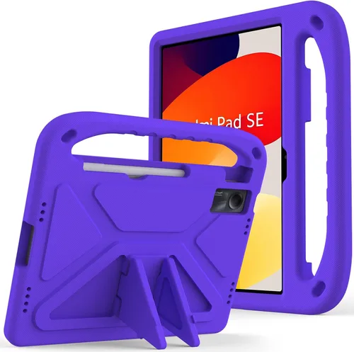 Miniatura 9 de Funda protectora para Xiaomi Redmi Pad SE de 11 pulgadas lanzada 2023 para niños, ligera, de EVA, a prueba de golpes, funda protectora resistente a